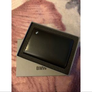 BMW small leather wallet